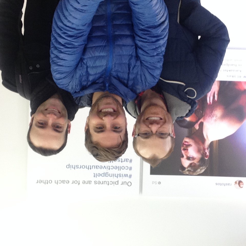 #artselfie taken with Backdrop for the Rebirth of the Collective Author
