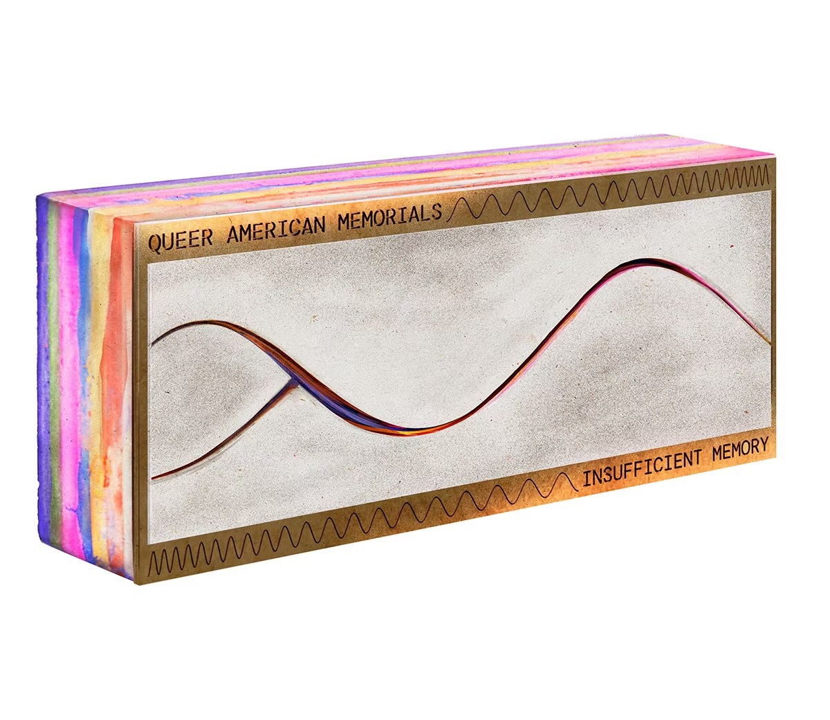 Queer American Memorials ceramic brick, Insufficient Memory