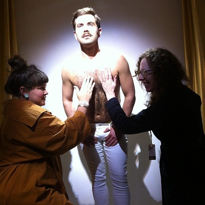 Visitor selfie tagged #wishingpelt