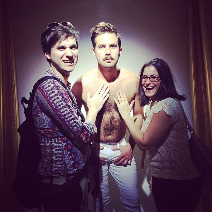 Visitor selfie tagged #wishingpelt
