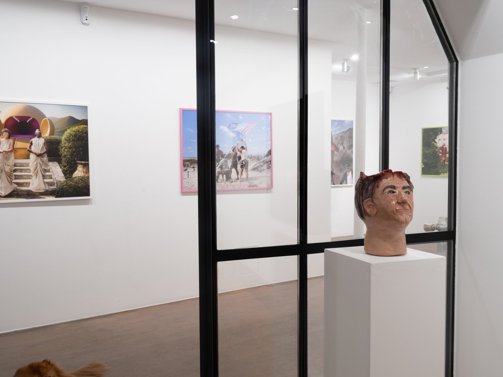 Installation view, With Wit We Rise: The Fabulous Rebellion of the F.A.G., Brigitte Mulholland, Paris, 2025